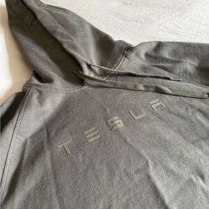 TESLA Sweatshirt Hoodie size L